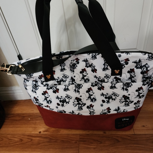 Disney Minnie Mouse Large Tote Diaper Bag - Picture 2 of 8